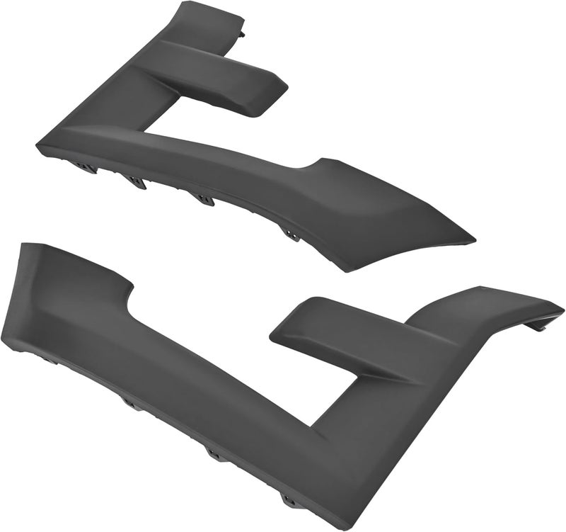 ALMULOO Pair Headlight Bezel Trim Compatible with 2015-2017 Ford F150 Replacement for FO1213119 FO1212119 FO1213115 FO1212115 Plastic(PP) Painted Matte Black Left&Right - Image 4